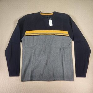 Vintage BKE Buckle Sweater‎ Mens Small S Lightweight Long Sleeve Gray Y2K NWT
